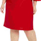 Vestido transparente feminino R &amp; M Richards vermelho tamanho 18W