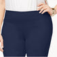Calça Capri Plus Size Feminina JM Collection Azul Tamanho 4X