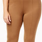 Leggings Ponte com costura plus size femininas Style &amp; Co, marrom, tamanho 18W