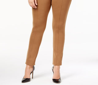 Leggings Ponte com costura plus size femininas Style &amp; Co, marrom, tamanho 18W