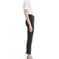 Calça jeans Levi's 724 Raw-Hem Cropped de perna reta, feminina, azul, tamanho 32