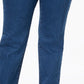 Calça jeans feminina plus size e petite plus size Lexington Tummy-Control com perna reta, tamanho 24W, azul