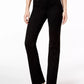Calça jeans feminina Charter Club Prescott Tummy Control Bootcut preta tamanho 20X5