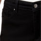 Calça jeans feminina Charter Club Prescott Tummy Control Bootcut preta tamanho 20X5