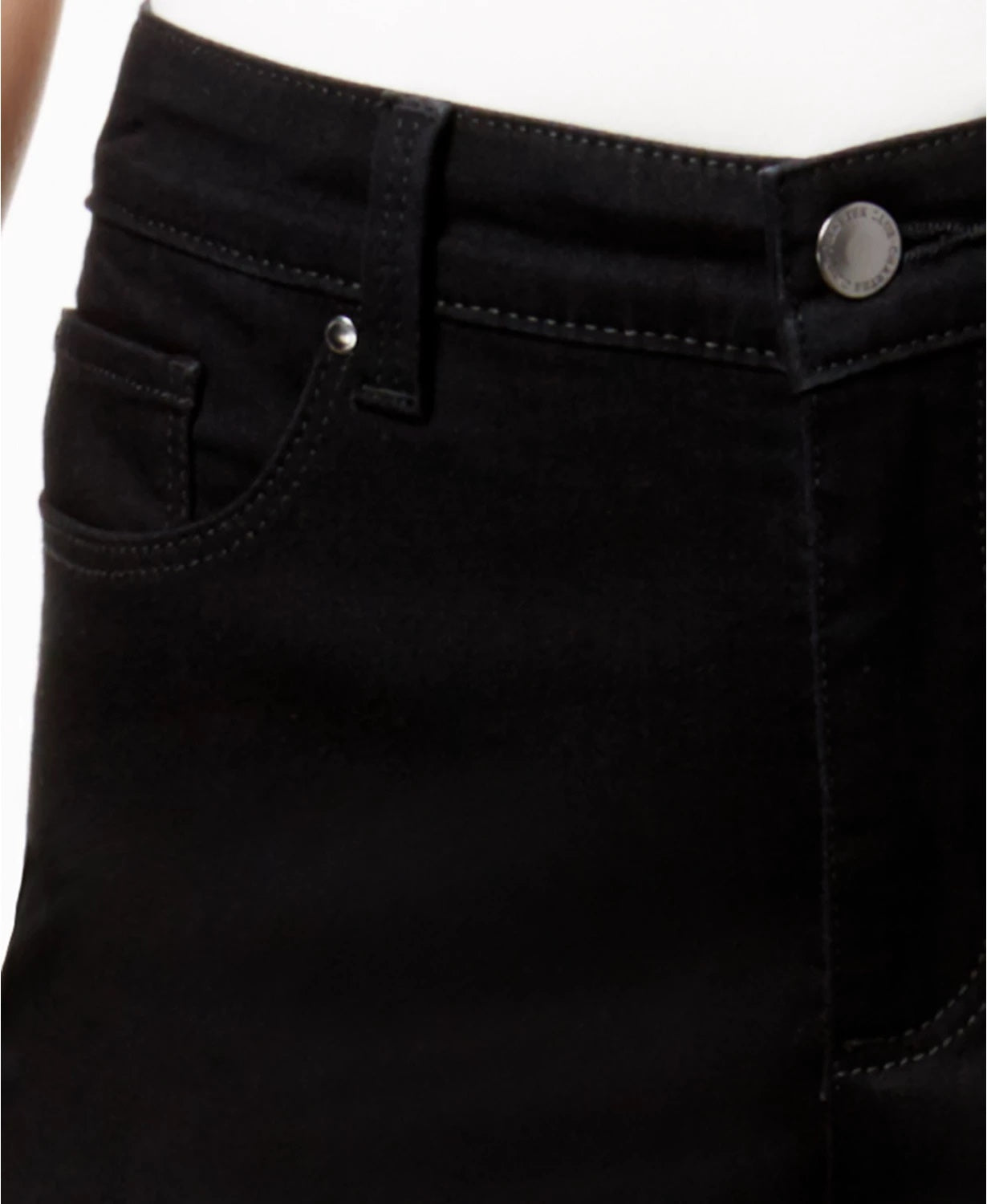 Calça jeans feminina Charter Club Prescott Tummy Control Bootcut preta tamanho 20X5