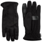 Luvas Isotoner Signature Stretch Smartouch Masculinas Pretas Tamanho Grande