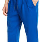 Calça de moletom Armani Exchange masculina, atlética, reta, plissada, com estampa de logotipo, azul, tamanho XX-G