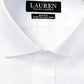 Camisa social masculina Lauren Ralph Lauren Slim Fit, elástica, sem passar, branca, tamanho 17,5 x 34 x 35