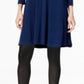 Vestido rodado feminino Style &amp; Co azul tamanho XX-grande
