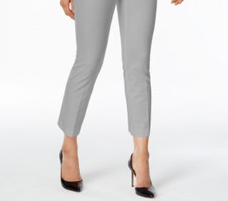 Calça Alfani Feminina Petite Cropped Cinza Tamanho 2 P