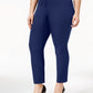 Calça curta feminina Alfani Plus Size Azul Tamanho 22W