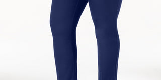 Calça curta feminina Alfani Plus Size Azul Tamanho 22W