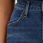 Calça jeans Levi's Mile High Cropped Wide Leg Feminina Azul Marinho Tamanho 30X25