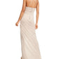 Vestido Halter Brilhante City Studios Juniors Prata Tamanho 1