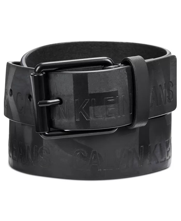 Cinto Calvin Klein Masculino com Logotipo Preto Tamanho 30