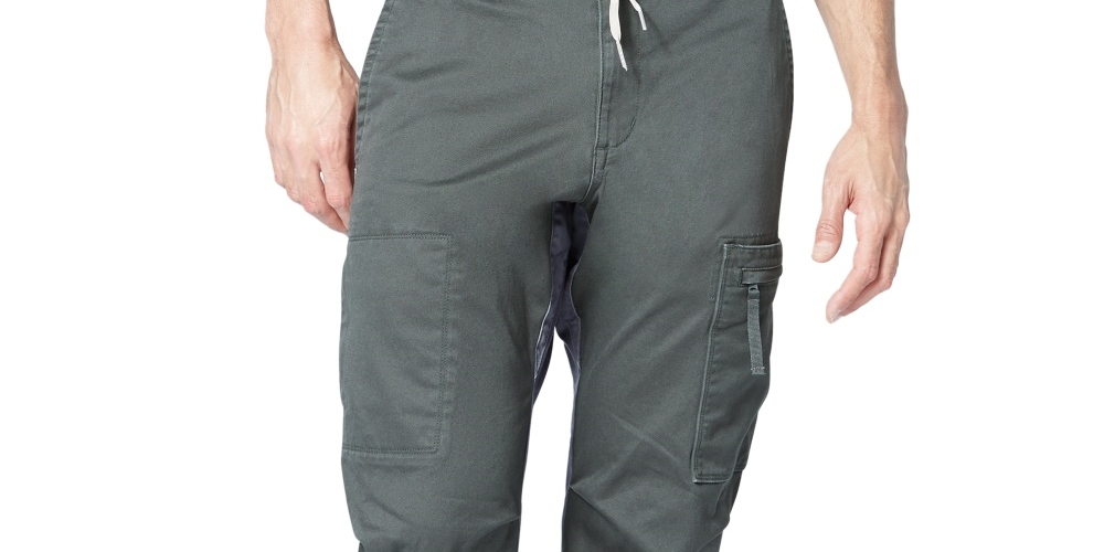 Calça cargo masculina Dockers Straight Fit Stretch Urban Twill, tamanho natural, 34x34