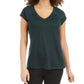 Camiseta Ideology Rapidry Heathered Performance Feminina Verde Tamanho X-S