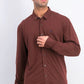 Camisa elástica Docker Alpha Ultimate Slim Fit Smart Flex masculina, vermelha, tamanho X-G