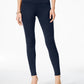 Legging feminina sem costura pequena INC International Concepts, azul-marinho, tamanho 4 P