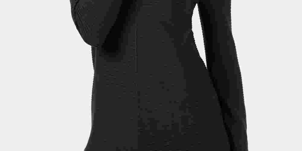 Suéter feminino Alfani com detalhe canelado e botões de pressão, preto, tamanho X-S