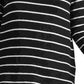 Blusa feminina de malha com gola falsa e estampa de nuvem Lucky Brand, branca, tamanho grande