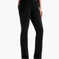Calça jeans feminina Lucky Brand Sweet 'N Straight-Leg preta, tamanho 27