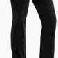 Calça jeans feminina Lucky Brand Sweet 'N Straight-Leg preta, tamanho 27