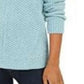 Suéter de chenille com decote em V Lucky Brand, azul brilhante, tamanho extragrande