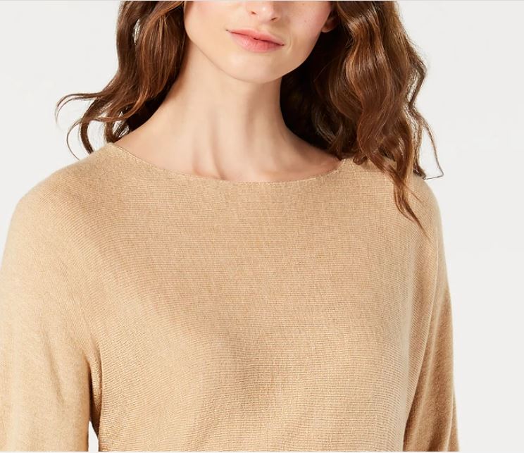 Suéter feminino INC International Concepts, amarelo, tamanho XX-G