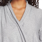 1.STATE Blusa de malha aconchegante feminina cinza