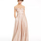 Vestido ombro a ombro para formatura Say Yes To The Prom Juniors, tamanho 3, prata