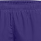 Shorts de corrida Nike Dry Tempo feminino, roxo, tamanho extrapequeno