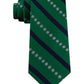 Gravata listrada de floco de neve masculina Tommy Hilfiger, verde, tamanho regular