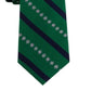 Gravata listrada de floco de neve masculina Tommy Hilfiger, verde, tamanho regular