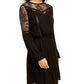 Vestido de renda American Rag Junior's preto