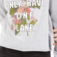 Camiseta gráfica One Planet do Rebellious One Juniors, cinza, tamanho extragrande