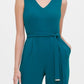 Macacão Tommy Hilfiger Feminino com Cinto e Gola V Verde Tamanho 6