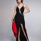 Vestido justo com detalhes esmeralda para jovens Sundae, preto, tamanho pequeno