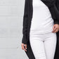 Cardigan longo feminino com manga sino da coleção Verona, preto, tamanho pequeno