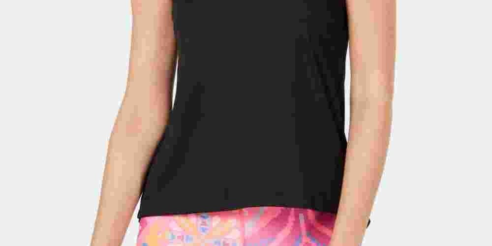 Camiseta regata de corrida Nike Dri-FIT com logo estampado e costas nadador, tamanho grande, cor carvão