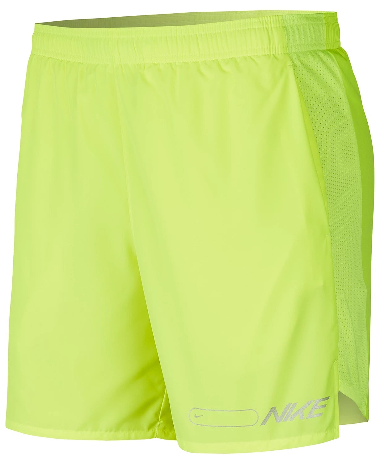 Shorts de corrida Nike Air Challenger masculino amarelo tamanho pequeno