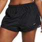 Shorts de corrida Nike Tempo feminino, cor carvão, tamanho extragrande