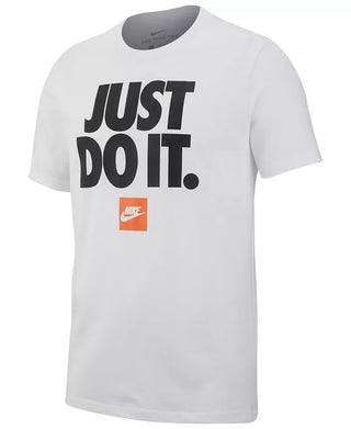Camiseta Nike Sportswear Just Do It Masculina Cinza Escuro Tamanho Grande