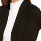 Suéter Calvin Klein Feminino Chiffon Manga Curta Preto Tamanho Médio