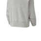Moletom Nike Sportswear Fleece com gola redonda plus size feminino, cinza, tamanho 2X