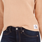 Suéter Calvin Klein Feminino de Algodão Marrom Tamanho X-G