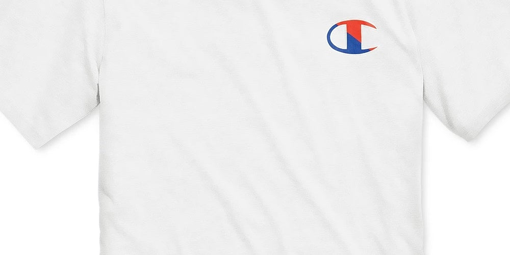 Camiseta de pijama masculina Champion de algodão, branca, tamanho X-G