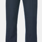 Calça de linho texturizada com frente lisa masculina Cubavera, tamanho azul, 44x30