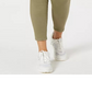 Calça jeans skinny feminina rosa celebridade, verde, tamanho 14