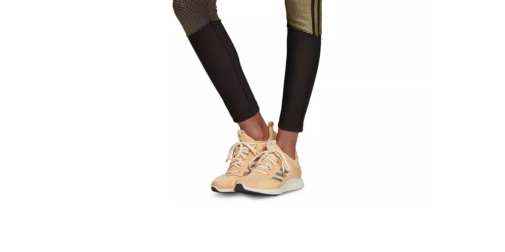 Legging Adidas Glam Colorblocked Feminina Preta Tamanho Médio